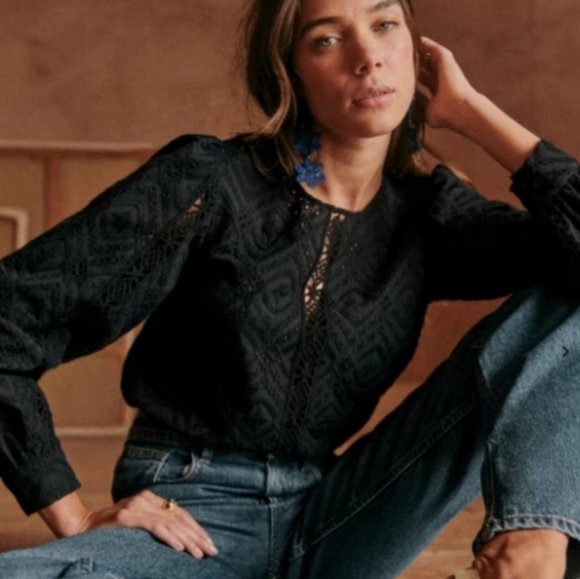 Sezane Scarlett Blouse